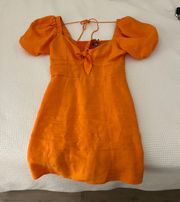 Selling My Orange Dress 