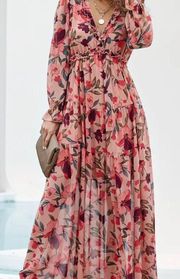 Maxi Dress Floral Print