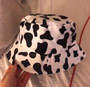 cow print bucket hat 