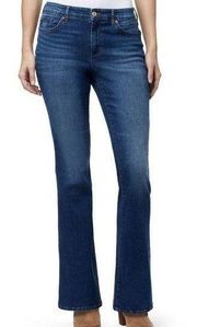 Women’s Chaps Mid Rise Boot Cut Jeans Size 16/33 NWT