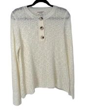 Andrew by Unit Off White Knit Top