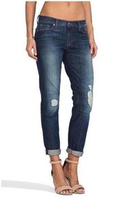 J brand patch jeans in aiden style mid wash NWT