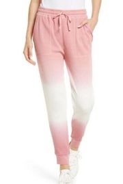 Splendid ombré high waisted waffle joggers