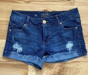 Celebrity Pink Denim Shorts distressed‎ size 3