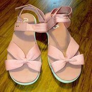 Ryka adjustable back strap sports sandals pink size 10