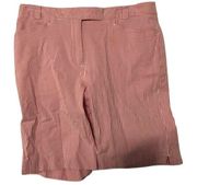 Liz Golf Size 8 Pink Audra Bermuda Golf Shorts