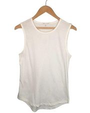 New Threads 4 Thought Organic Cotton Muscle Shirt Tank Top White XS