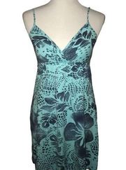 OCEAN DRIVE GREEN MINI SUNDRESS MEDIUM