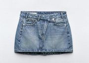 Denim Mini Skirt