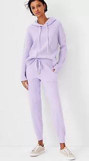 Lavender Sweater Jogger Pant 