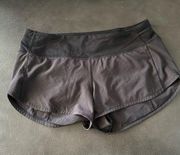 Lululemon size 6  hotty hot 2.5 inch shorts size 6 , excellent condition