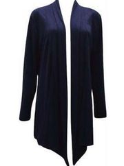 💕TED BAKER LONDON💕 Zema Long Line Wrap Cardigan Sweater Black NWT