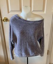 Small  1 Shoulder Sweater
