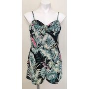 Tropical Palm Romper