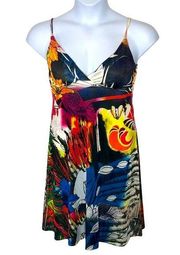 Cristinalove Multi Bohemian Vibrant Sundress size Small