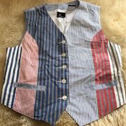 Liz sport, vintage vest, size small