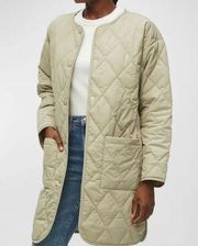 Michael Stars Sonnet Snap-Front Quilted Coat