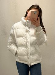 White Puffer Jacket