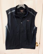 black outdoors boating fishing vest