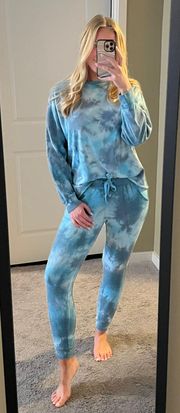 Blue Tie-Dye  Set