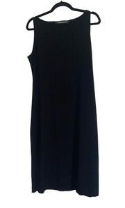 NORMA KAMALI  black jersey dress. Size XL