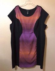 Lane Bryant lined short sleeve dress plus size 26