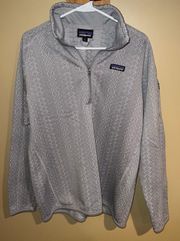 Gray Quarter Zip