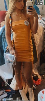 Orange Dress