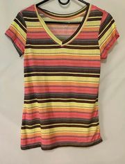 Graphic Tee Shirt - Great Spring Colors, Medium - New!