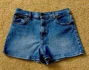 VTG L.E.I Mom Denim Blue Shorts Size 29