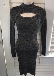 Derek Heart long sleeve bodycon dress - new with tags - size small