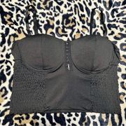 corset crop top