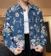 Floral Button Down Jacket