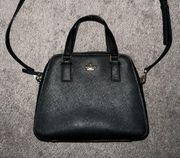 Kate Spade Black Leather Handbag