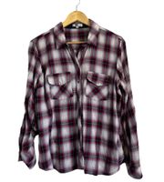 Plaid Flannel Shirt Large