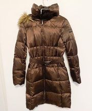 Marvin Richards New York brown small puffer coat