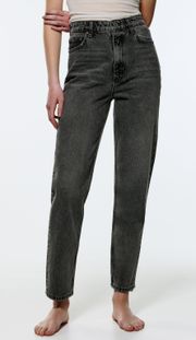 ZARA Black Mom Jeans