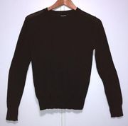 Black Cardigan Sweater - Medium