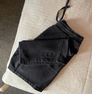 Faded Black  Shorts