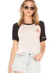 SPLENDID X MARGHERITA Embroidered Floral Tee medium