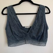 5/$25 Maurices Allover Lace Bralette in Teal