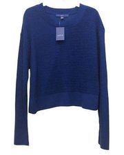 Women’s Dark Blue Crew Neck Sweater Size M