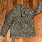 georgia bulldogs sherpa pullover