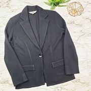 Exclusively Misook Small one Button Blazer