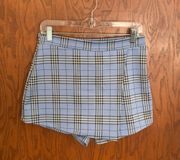 Plaid Skort