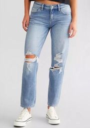 Flying Monkey Mid rise relaxed boyfriend jeans