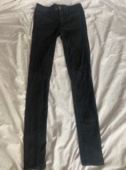 American Eagle Super Super Stretch black Jegging