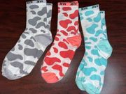 NWOT Cow Print Socks