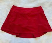 Pace Rival Skirt Red