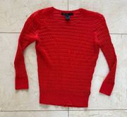 Marc by Marc Jacobs Sz Small Red Knit Sweater NWOT